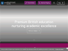 Tablet Screenshot of gemswellingtonacademy-alkhail.com